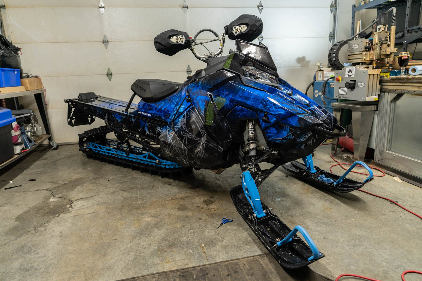 Custom Designed Snowmobile Graphics