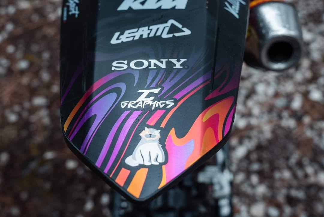Custom Designed Dirtbike Graphics