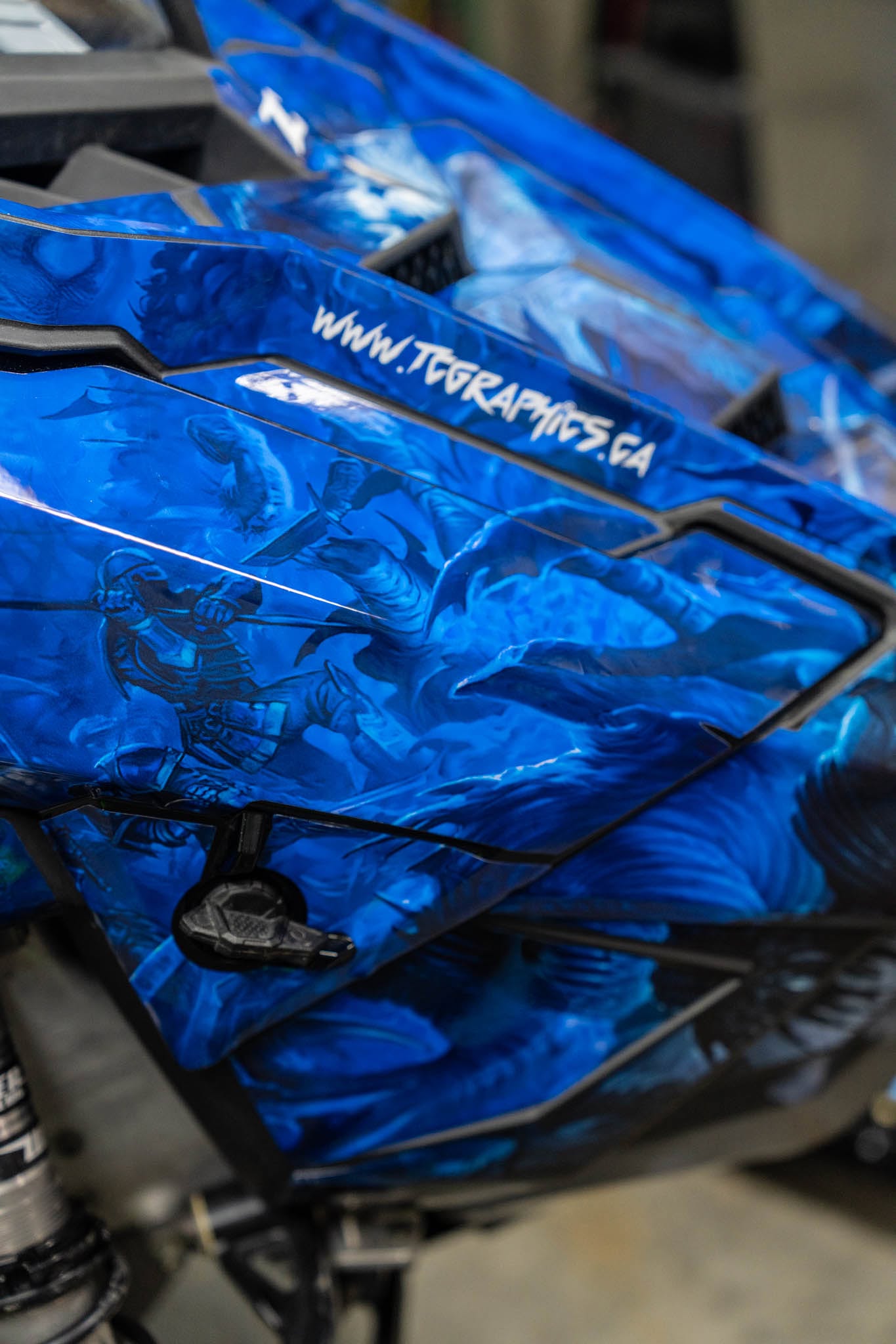 Custom Designed Snowmobile Graphics