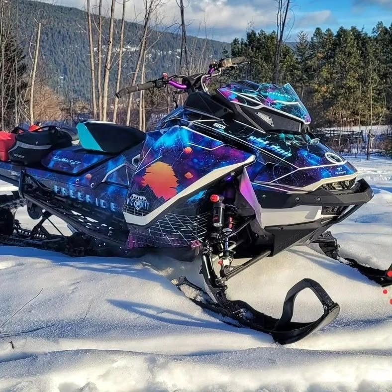 Custom Designed Snowmobile Graphics