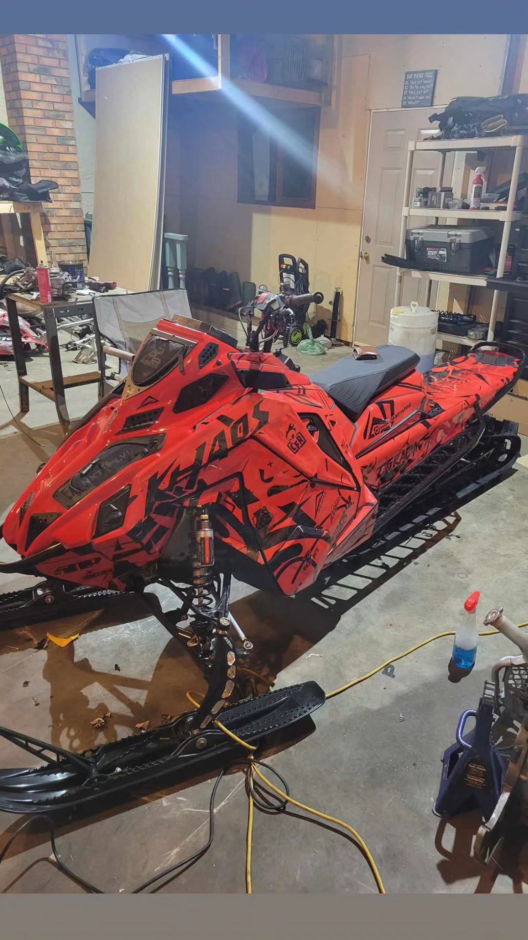 Custom Designed Snowmobile Graphics