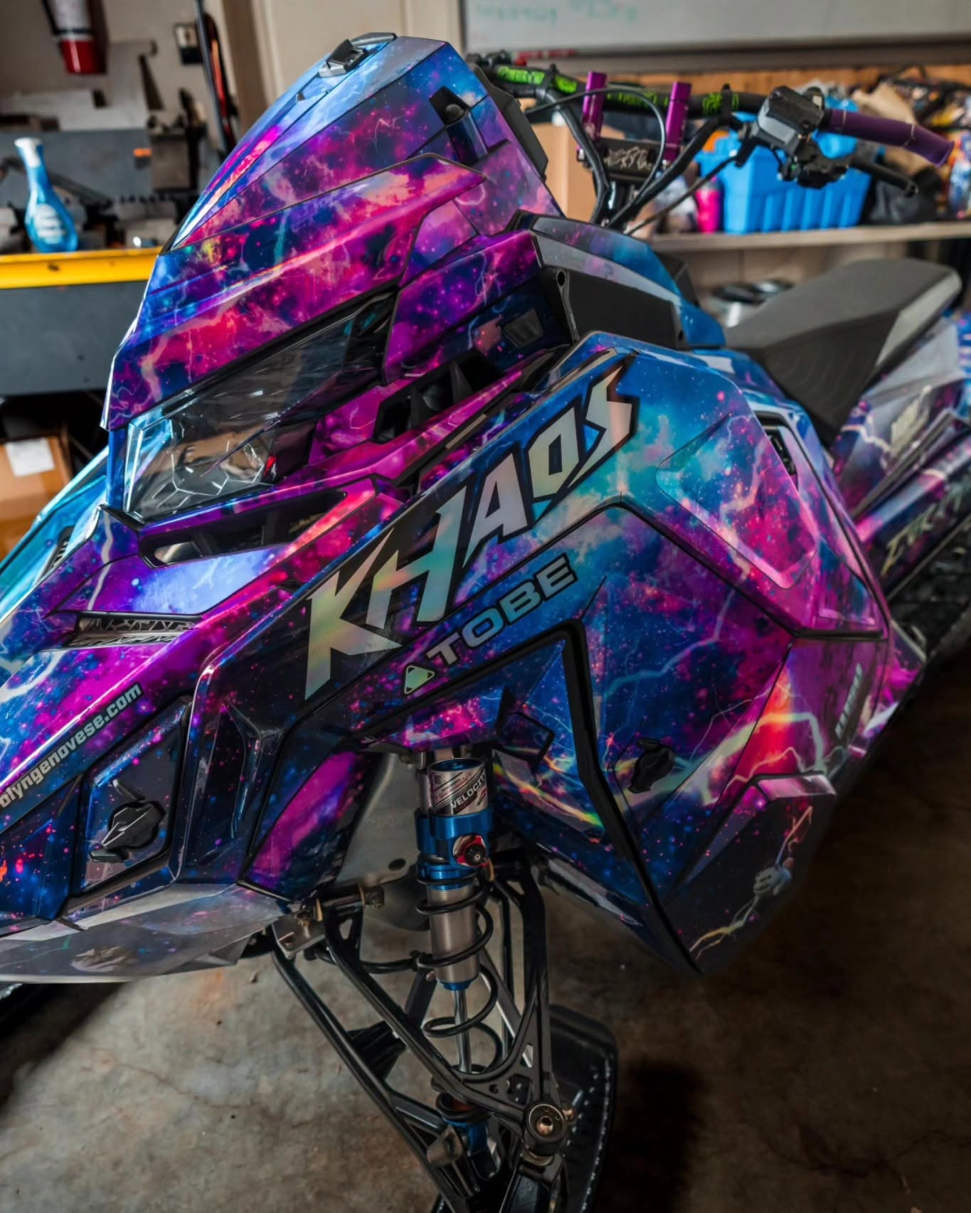 Custom Designed Snowmobile Graphics