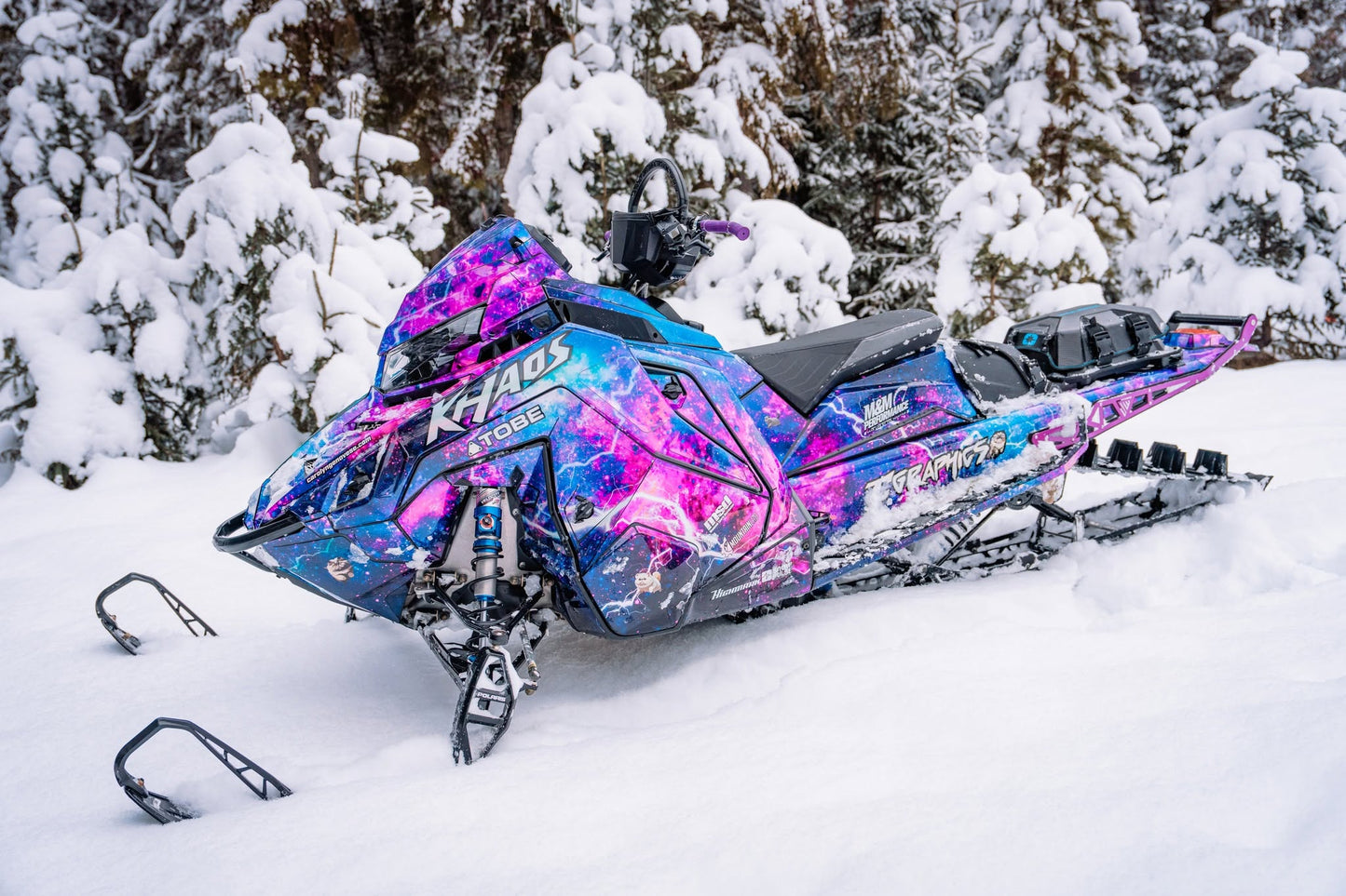Custom Designed Snowmobile Graphics