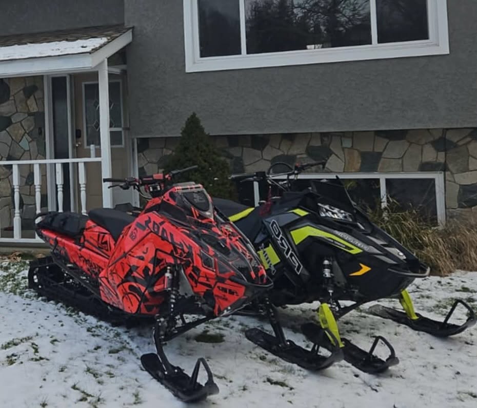 Custom Designed Snowmobile Graphics