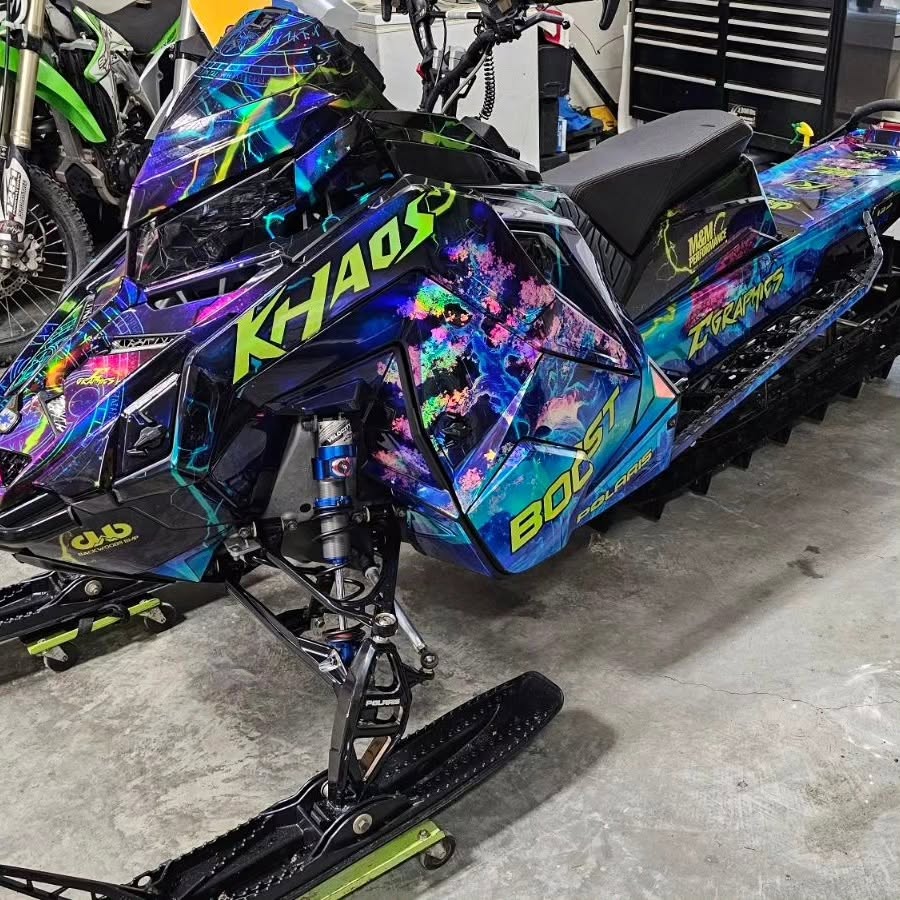 Custom Designed Snowmobile Graphics