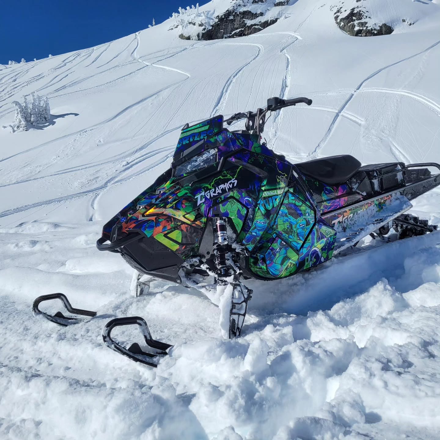 Custom Designed Snowmobile Graphics