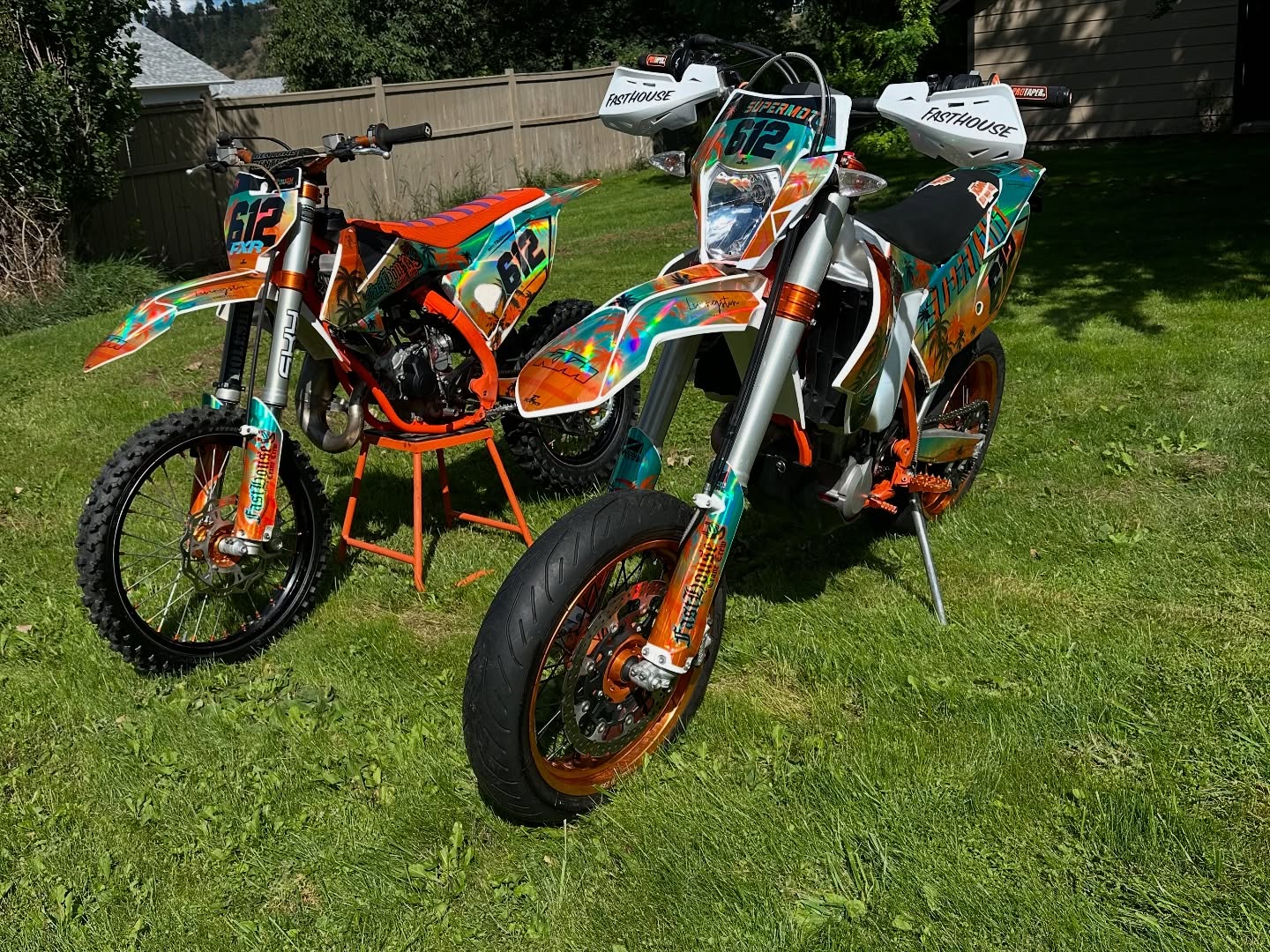 Custom Designed Dirtbike Graphics