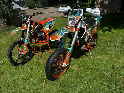 Custom Designed Dirtbike Graphics