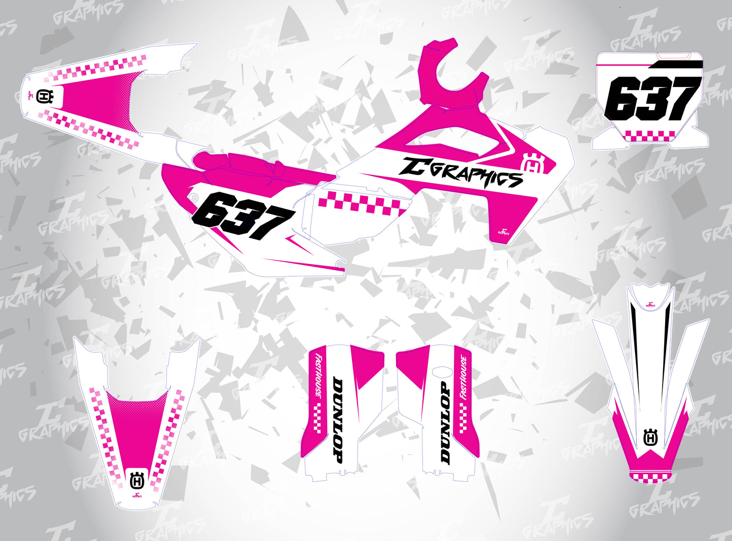 Husqvarna - Freerider Graphics