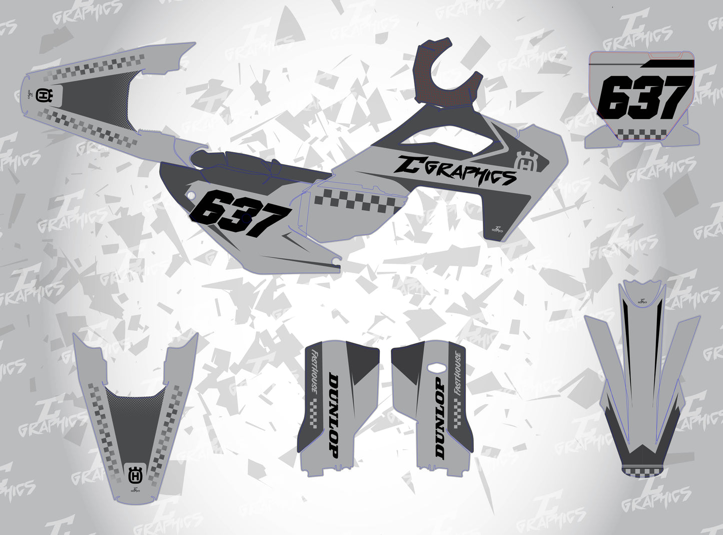 Husqvarna - Freerider Graphics