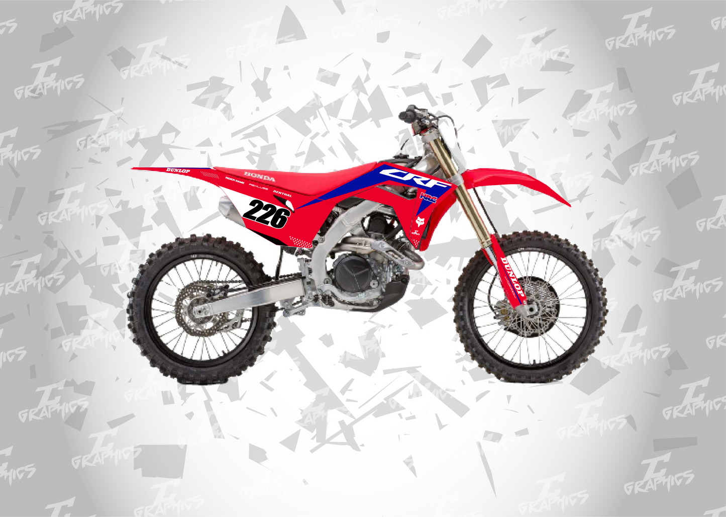 Honda Factory Replica Graphics
