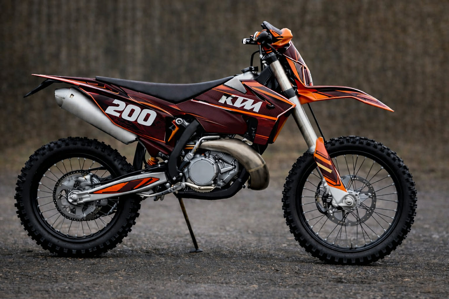 Custom Designed Dirtbike Graphics